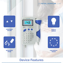 Load image into Gallery viewer, JPD-100B Fetal Doppler