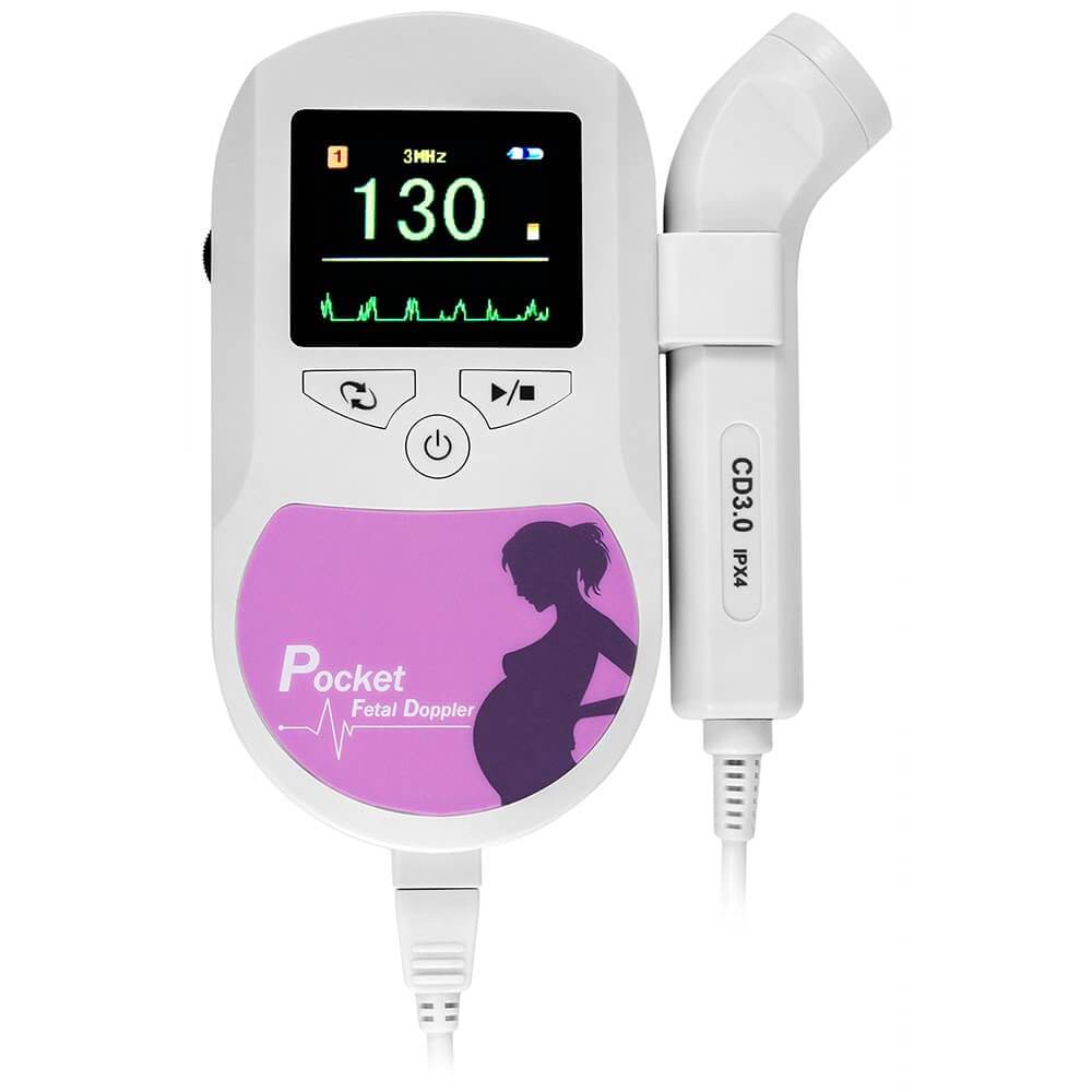 Handheld Fetal Doppler with LCD Display 