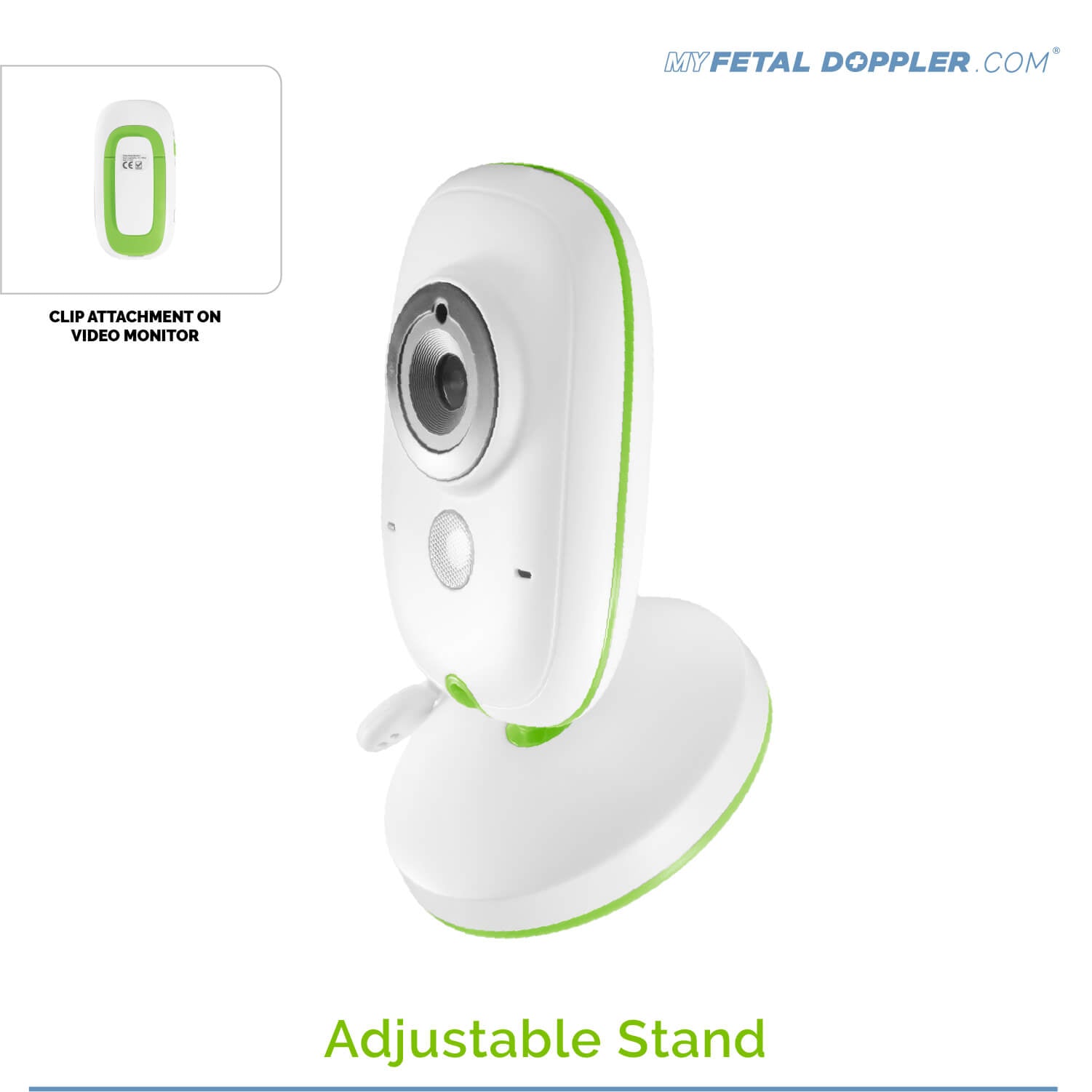 4.3 Inch Baby Monitor, 360 Degree Rotation Baby Camera, 2