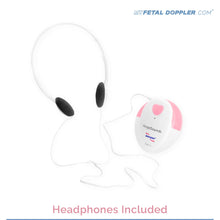 Load image into Gallery viewer, AngelSounds Fetal Doppler JPD-100S in Pink
